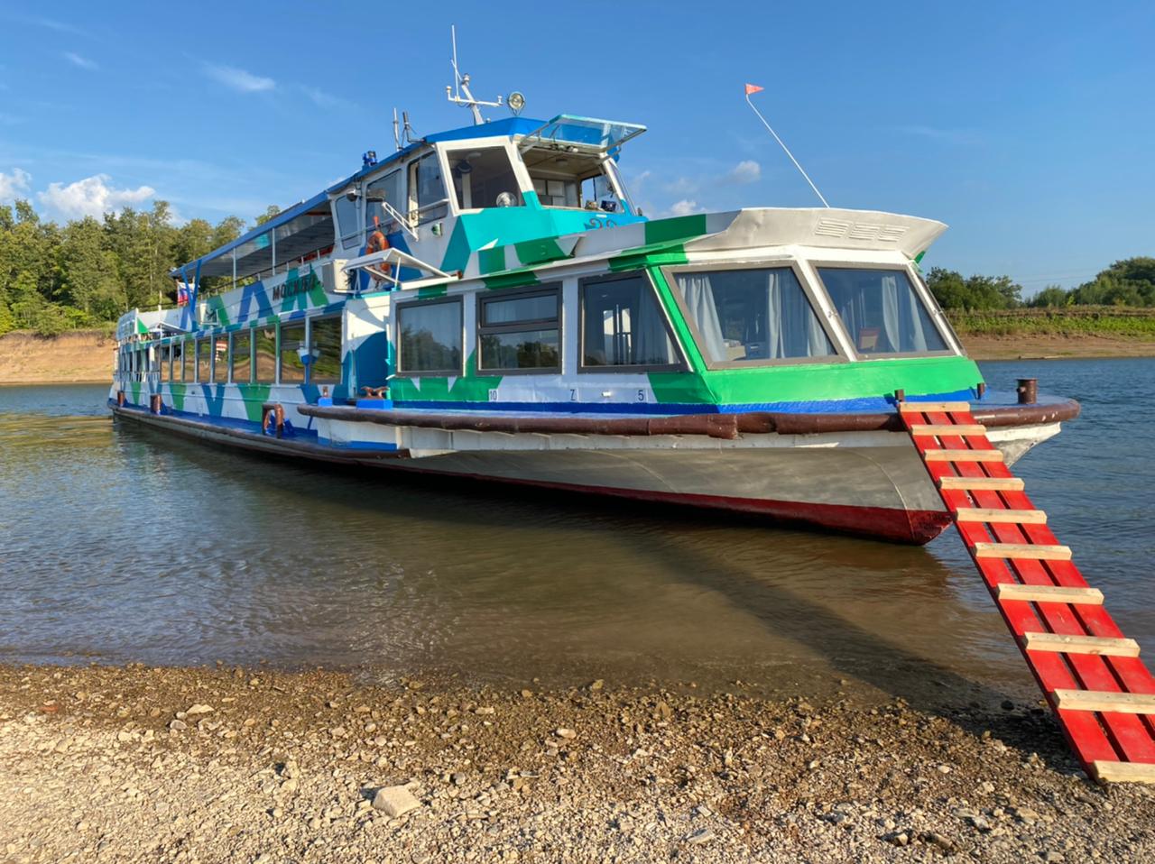 Речная прогулка по реке Волге с ДИСКОТЕКОЙ! т/х «Москва»