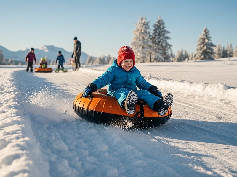 Самые популярные тюбинг-парки Казани: зимнее развлечение для всей семьи 